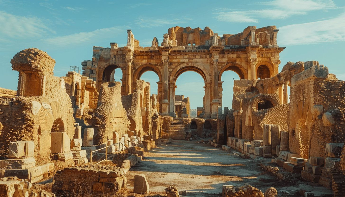 Exploration des palais romains antiques : architecture et histoire