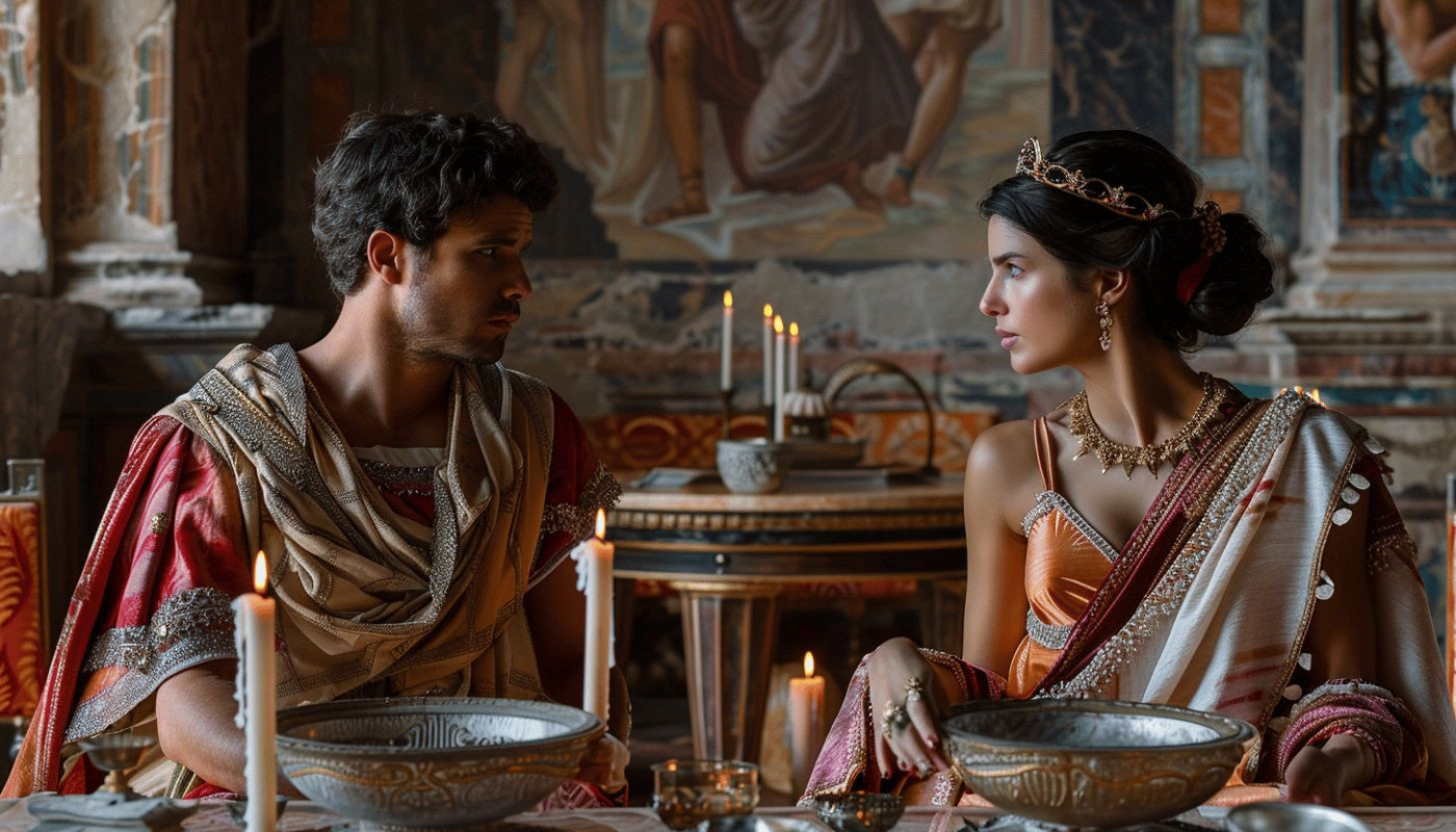 Néron et Poppée : une histoire d'amour tumultueuse dans la Rome antique